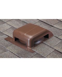 Airhawk 40 In. Brown Galvanized Steel Slant Back Roof Vent