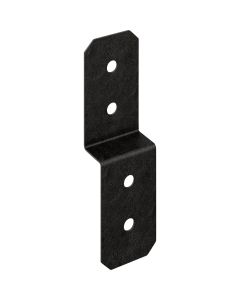 Simpson Strong-Tie Outdoor Accents Avant Collection 2x 4 In. ZMAX Black Powder-Coated Deck Joist Tie
