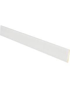 Inteplast Building Products 1/8 In. W. x 1-1/8 In. H. x 8 Ft. L. Crystal White Polystyrene Lattice Molding