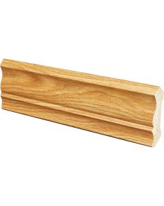 Inteplast Building Products 1/2 In. W. x 3-3/16 In. H. x 8 Ft. L. Majestic Oak Polystyrene Crown Molding