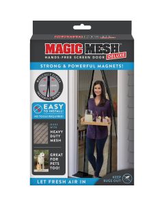 Magic Mesh 39 In. W x 83 In. H Magnetic Single Door Retractable Door Screen