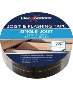 Deckorators 1-5/8 In. x 50 Ft. Single-Joist Butyl Joist And Flashing Tape