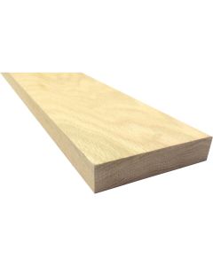 Waddell 1 In. x 4 In. x 6 Ft. Red Oak Board