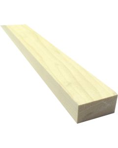 Waddell 1 In. x 2 In. x 4 Ft. Poplar Wood Board