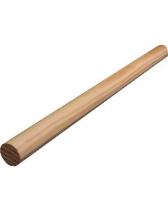 Alexandria Moulding 1.5/16 In. x 6 Ft. L. Solid Pine Full Round Molding