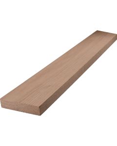 Alexandria Moulding 1 In. x 4 In. x  4Ft. Oak Board