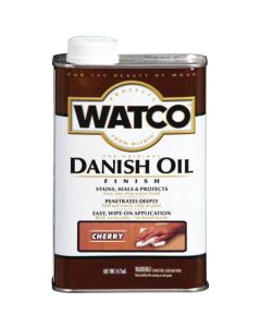 1 Pt Rust-Oleum 65251 Cherry Watco Danish Oil Finish