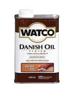 1 Pt Rust-Oleum 65151H Golden Oak Watco Danish Oil Finish