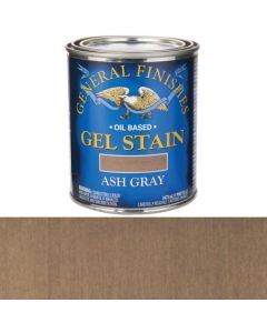 1 Pt General Finishes APT Ash Gray Gel Stain Oil-Based Heavy Bodied Stain
