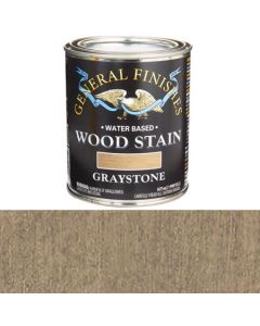 1 Pt General Finishes WQPT Graystone Wood Stain Water-Based Penetrating Stain