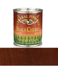 1 Pt General Finishes WKPT Black Cherry Wood Stain Water-Based Penetrating Stain