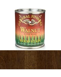 1 Pt General Finishes WWPT Walnut Wood Stain Water-Based Penetrating Stain