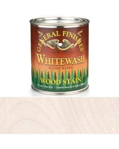 1 Pt General Finishes WIPT Whitewash Wood Stain Water-Based Penetrating Stain
