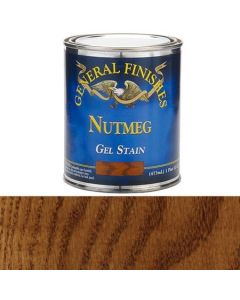 1 Pt General Finishes NP Nutmeg Gel Stain Oil-Based Heavy Bodied Stain