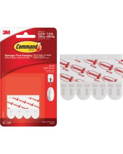 Command Adhesive Hook Replacement Mounting Strips (20 Count)