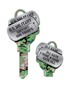 Lucky Line Dog Tags Design Decorative House Key, KW11