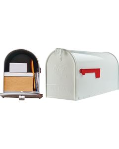 White Alum Rural Mailbox