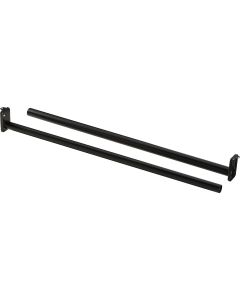 National 30 In. To 48 In. Adjustable Closet Rod, Oil Rubbed Bronze