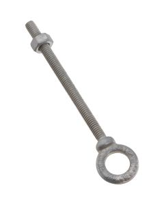 National 5/16 In. x 4-1/4 In. Galvanized Eye Bolt