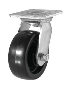 Shepherd 5 In. Medium-Heavy-Duty Polypropylene Swivel Plate Caster