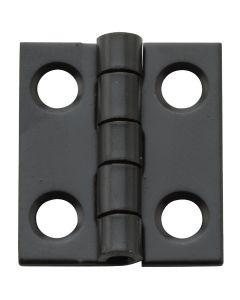 National 3/4 In. X 5/8 In. Oil Rubbed Bronze Narrow Hinge (4-Pack)