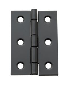 National 2 In. X 1-3/8 In. Oil Rubbed Bronze Broad Hinge (2-Pack)