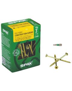 Spax #10 x 3 In. Flat Head Interior Multi-Material Construction Screw (1 Lb. Box)