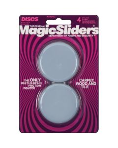 Magic Sliders 2-3/8 In. Round Adhesive Furniture Glide,(4-Pack)