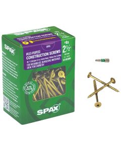 Spax #8 x 2-1/2 In. Washer Head Interior Multi-Material Construction Screw (1 Lb. Box)