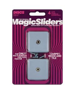 Magic Sliders 2 In. Screw-On Square Sliding Disc (4-Pack)