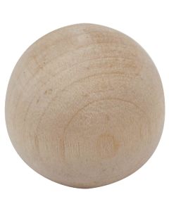 Do it Wood Hardwood Round 1-1/2 In. Cabinet Knob, (2-Pack)