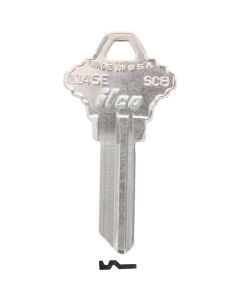 ILCO Schlage Nickel Plated House Key, SC8 / 1145E (10-Pack)