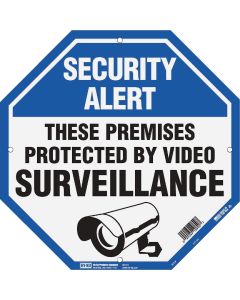 Hy-Ko 12x12 Security Survelliance Sign