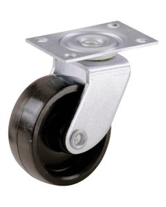 9558 Black Plate Caster 1-5/8