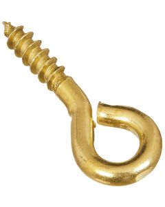 National #212 Brass Small Screw Eye (7 Ct.)