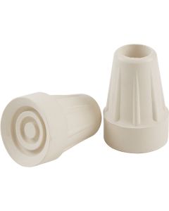 Do it Rubber Off-White 3/4 In. Crutch Tip,(2-Pack)