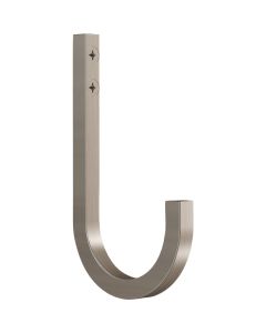 National Hardware 4 In. Satin Nickel Reed Multipurpose Hook (2-Pack)