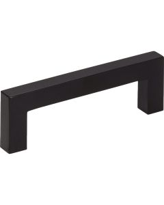 KasaWare 3-3/8 In. Overall Length Matte Black Square Bar Pull (8-Pack)