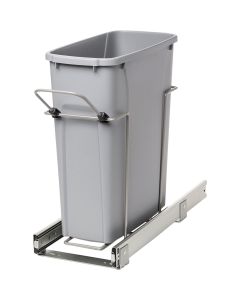Knape & Vogt Real Solutions 20 Qt. In-Cabinet Single Pull-Out Trash Can