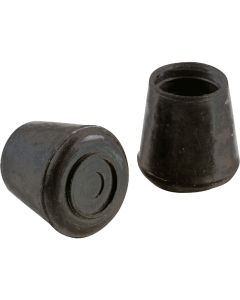 9761 Black Rubber Leg Tip7/8