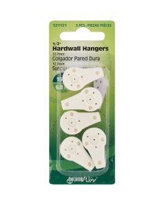 Hillman Anchor Wire 15 Lb. Capacity Hardwall Hanger (5 Count)
