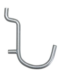 1-1/2 In. Curved Pegboard Hook (6-Count)