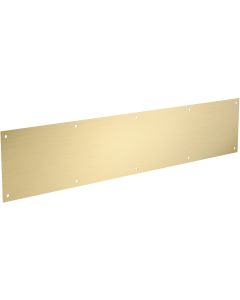 National Hardware 6 In. x 30 In. Brushed Gold Kickplate