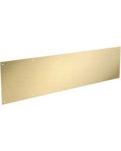 National Hardware 8 In. x 34 In. Brushed Gold Kickplate