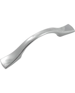 Laurey Harmony 3-3/4 In. Center-To-Center Polished Chrome Pull
