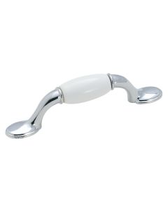 Amerock Everyday Heritage Chrome 3 In. Cabinet Pull