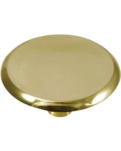 Laurey Modern Standards 1-1/2 In. Dia. Polished Brass Concave Cabinet Knob