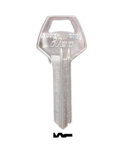 ILCO Corbin Nickel Plated House Key, CO88 / A1001EH (10-Pack)