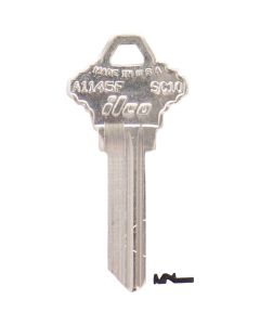 ILCO Schlage Nickel Plated House Key, SC10 / A1145F (10-Pack)
