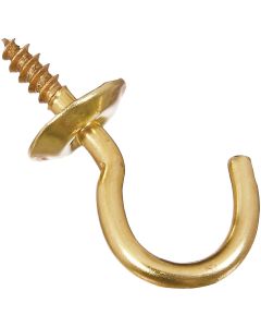 5/8" Cup Hook Brass